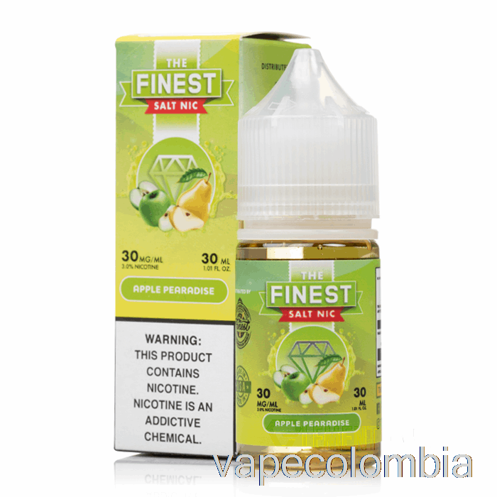 Vape Desechable Manzana Pearadise - La Mejor Edición De Frutas Salt Nic - 30ml 30mg